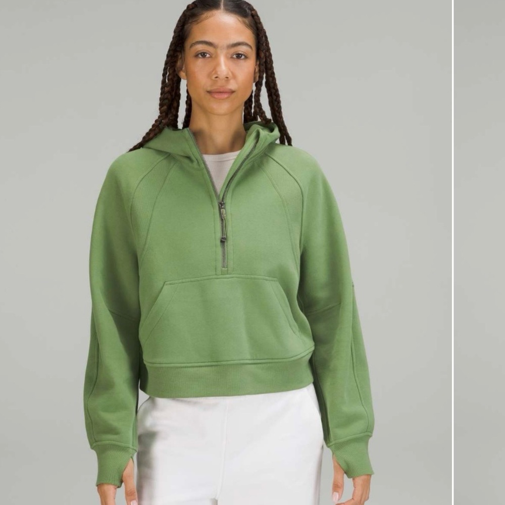 Lululemon Scuba Oversized half zip Hoodie